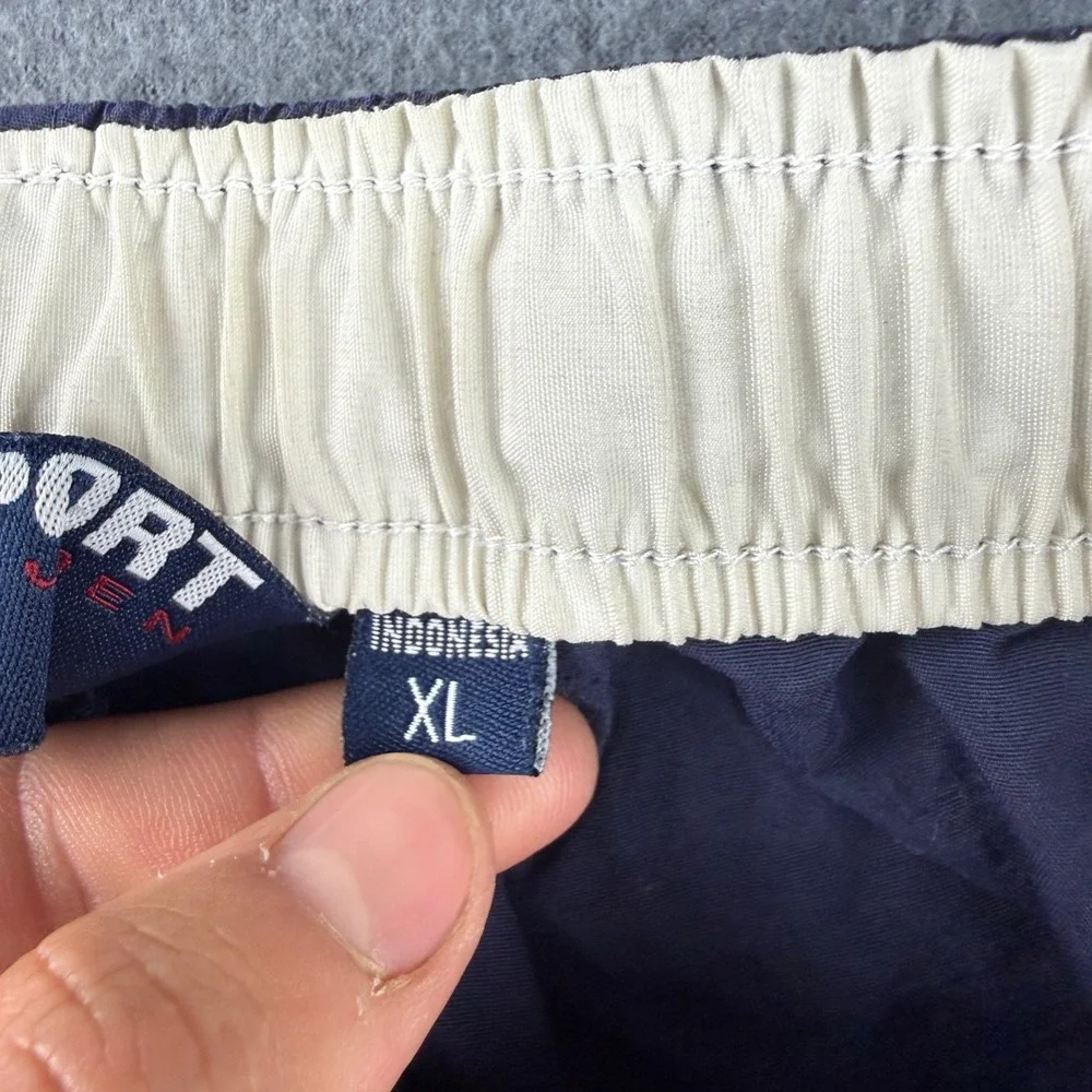 Vintage Polo Sport Swim Trunks Men's XL Blue Ralph Lauren Y2K Nylon Beach 7